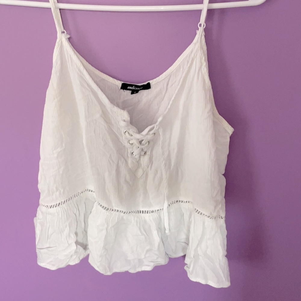 Cropped summer tank top